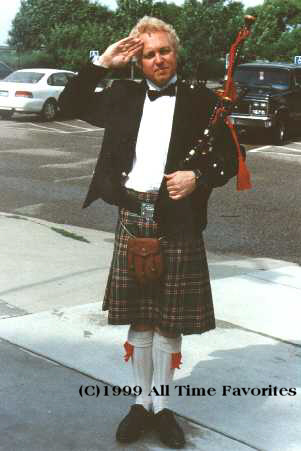Highland Bagpiper Scott B from All Time Favorites